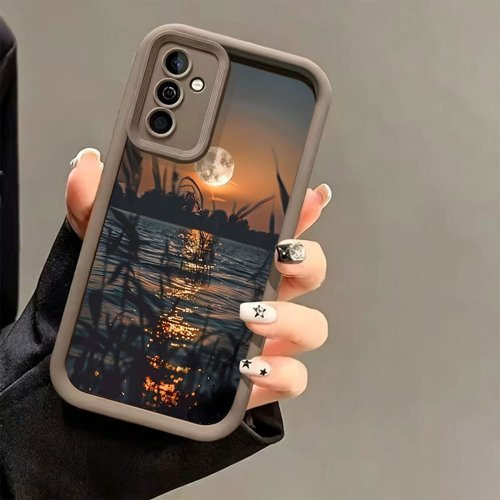 Samsung Galaxy S24 - غطاء سيليكون ناعم مقاوم للصدمات مع