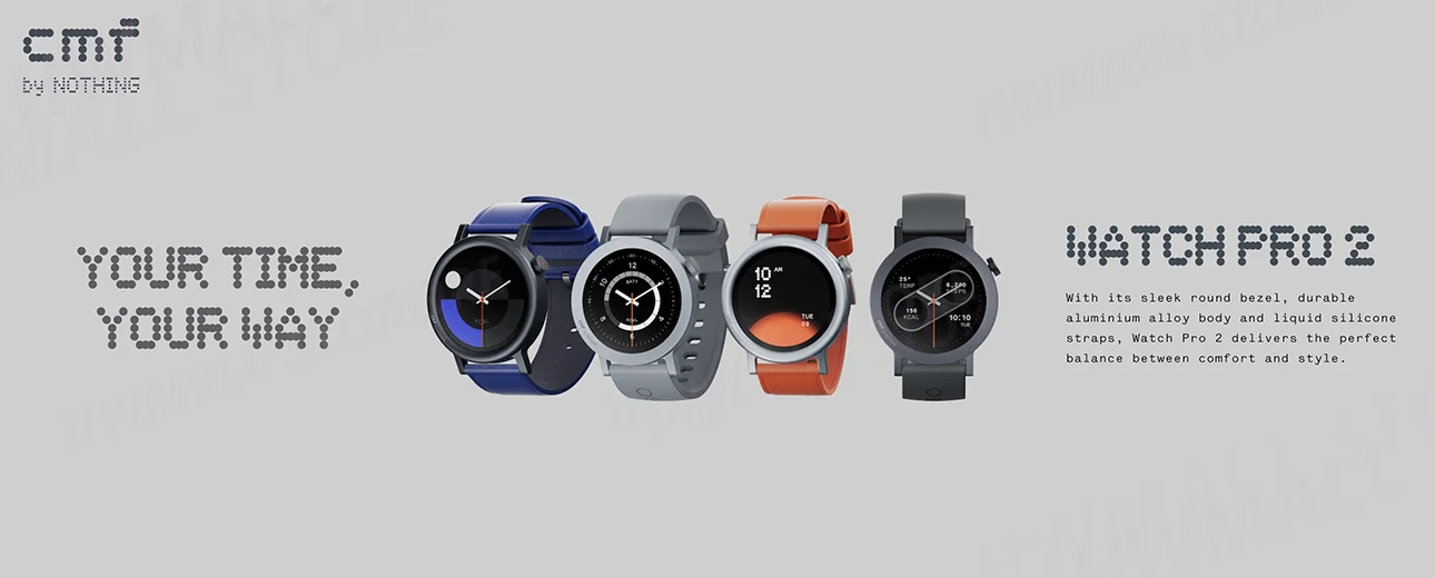 ساعة CMF Watch Pro 2 بشاشة AMO - مراجعة Smartwatch X12 وسعره