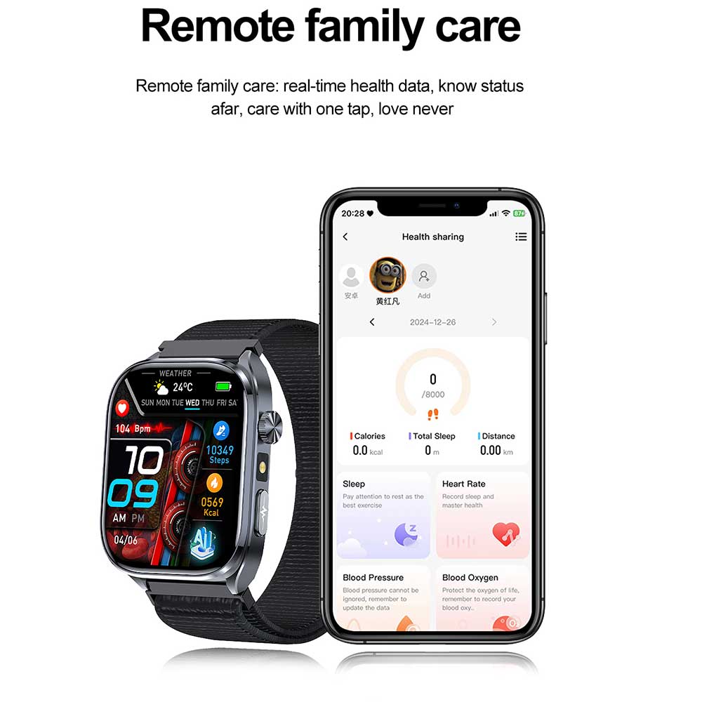 ساعة ذكية 2026 بشعار مخصص للبي - مراجعة Smartwatch Custom وسعره